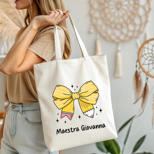 Tote Bag Fiocco Maestra