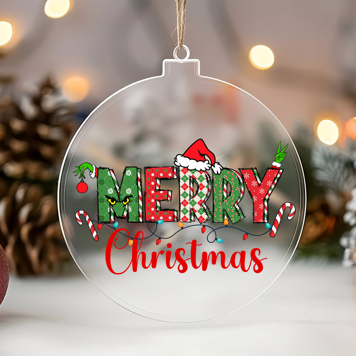 Pallina Merry Christmas