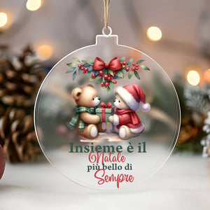 Pallina Orsetti innamorati