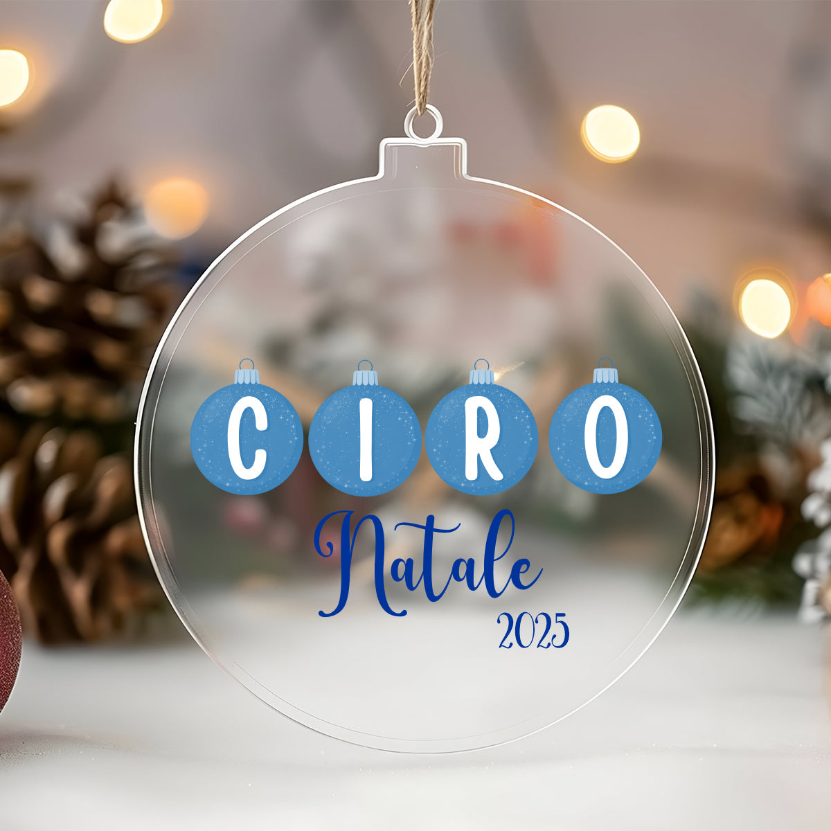 Pallina Addobbo nomi