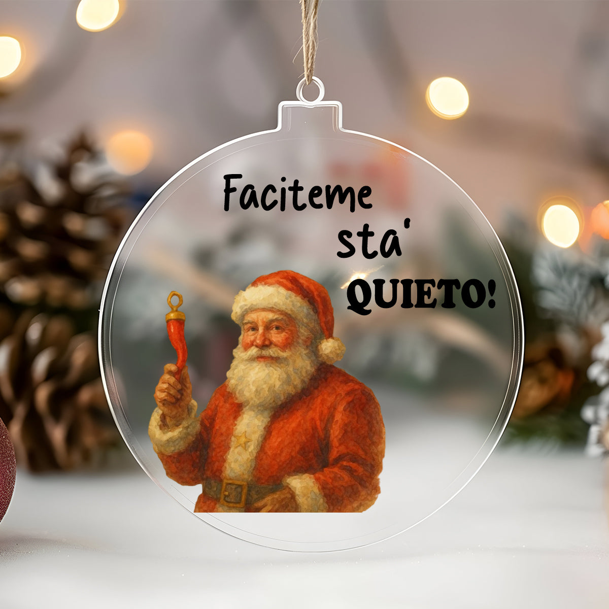 Pallina Babbo scaramantico