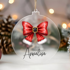 Pallina Fiocco Rosso