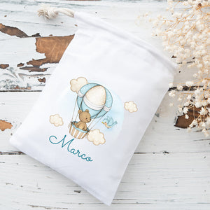 Sacchetto Orsetto in mongolfiera