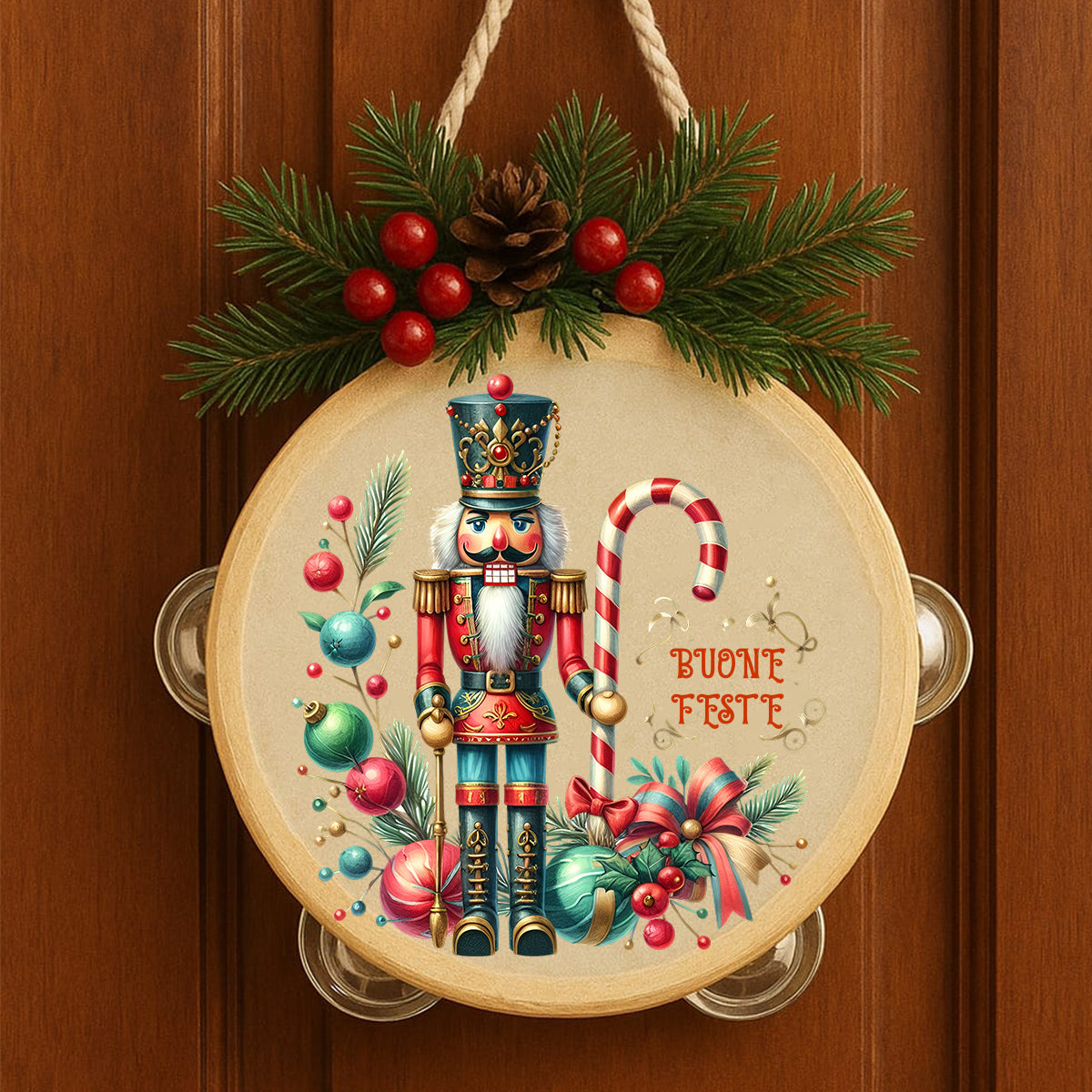 Tamburello Fuoriporta Schiaccinoci