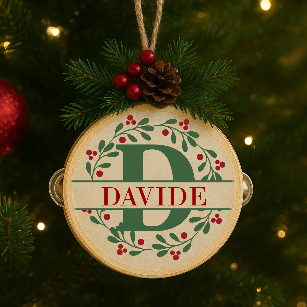 Tamburello Ghirlanda iniziale