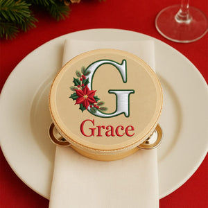 Tamburello Segnaposto Christmas