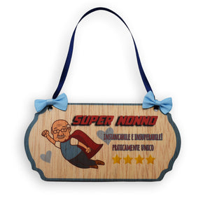 Targhetta Super Nonno