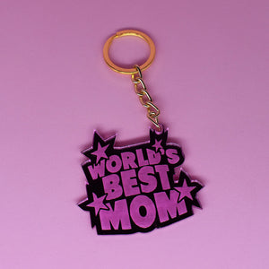 Portachiavi World's Best Mom