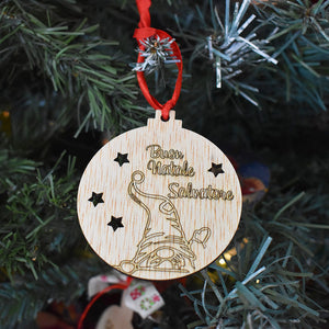 Pallina Buon Natale Gnometto