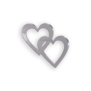 Kit Segnaposto Cuori Intrecciati