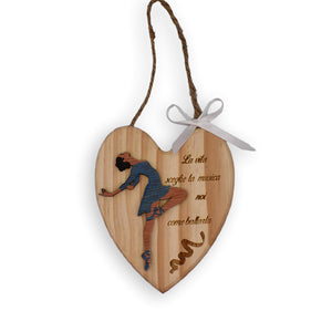 Cuore Ballerina azzurra