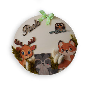 Fiocco Nascita Animaletti