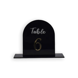 Segnatavolo Cupola Nero