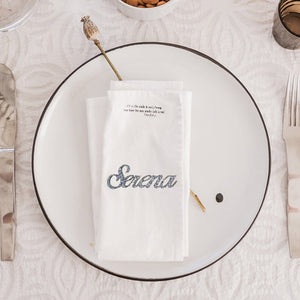 Kit Segnaposto nome glitter