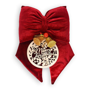 Fiocco Natalizio Merry Christmas