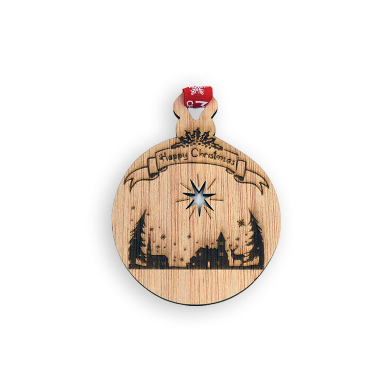 Pallina Happy Christmas