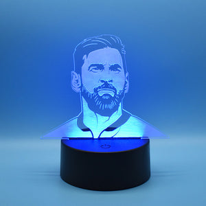 Lampada 3D Messi