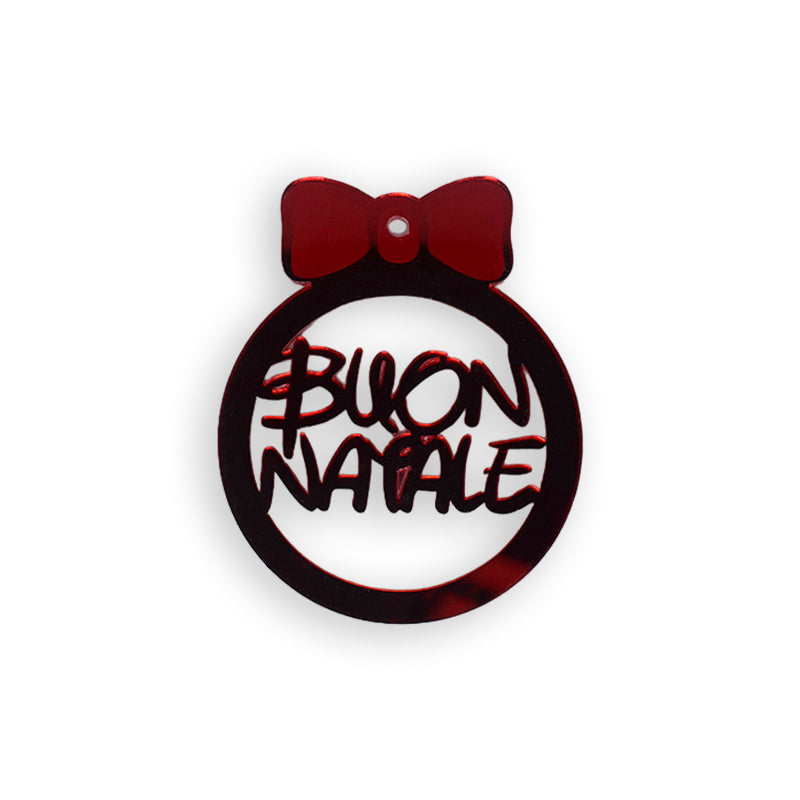 Pallina Buon Natale