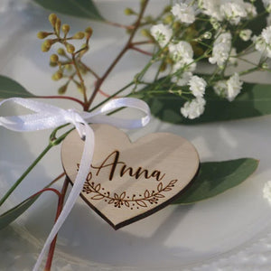 Kit Segnaposto Cuore