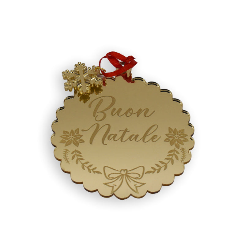 Pallina Buon Natale