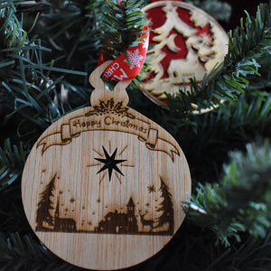 Pallina Happy Christmas