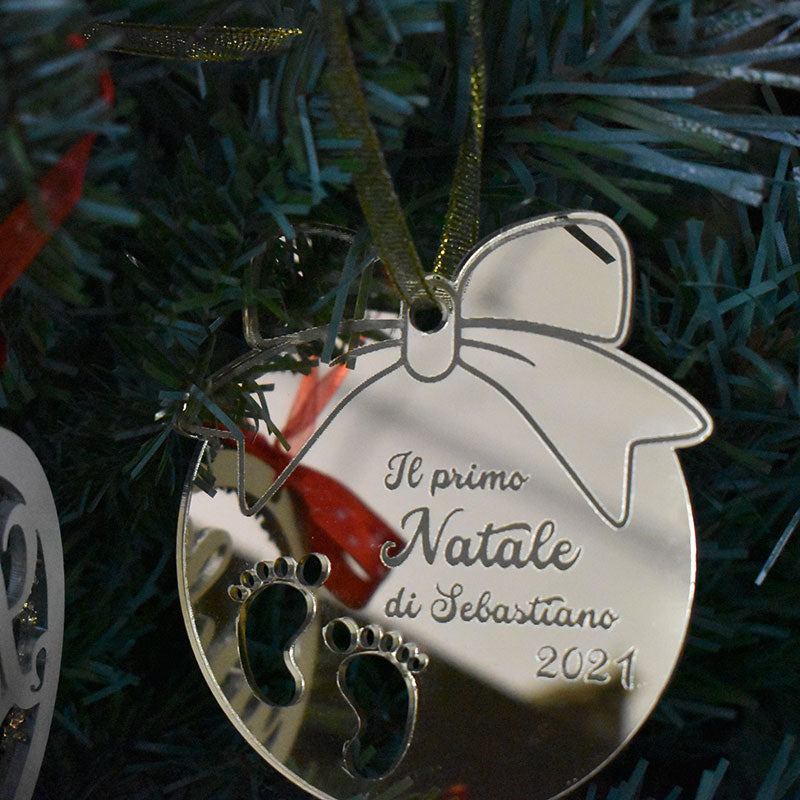 Pallina "Il primo Natale.."