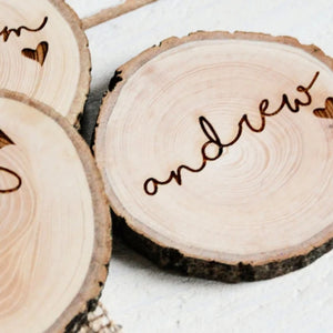 Kit Segnaposto Tronchetto