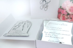 Invito Argento Specchiato