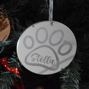 Pallina di Natale Zampa