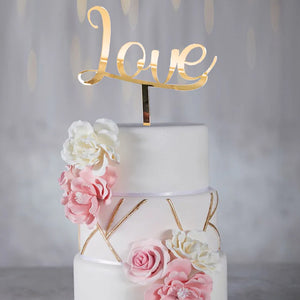 Cake Topper Love